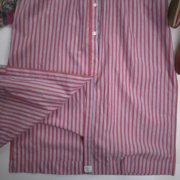 New Southern Tide Striped Red and White Womens Belted Pocketed Maxi Dress Sz S - Picture 5 of 15